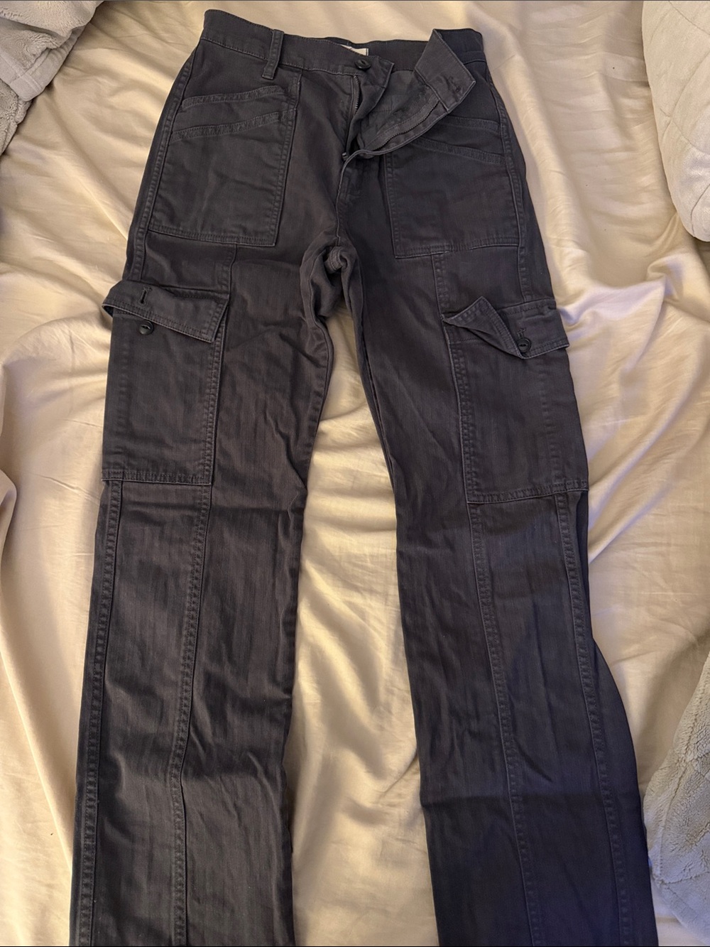 Madewell high rise 90s straight cargo pants